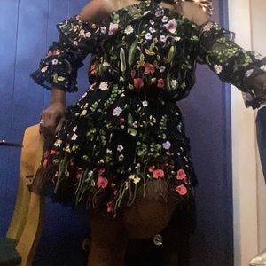 Beautiful party multicolor dress